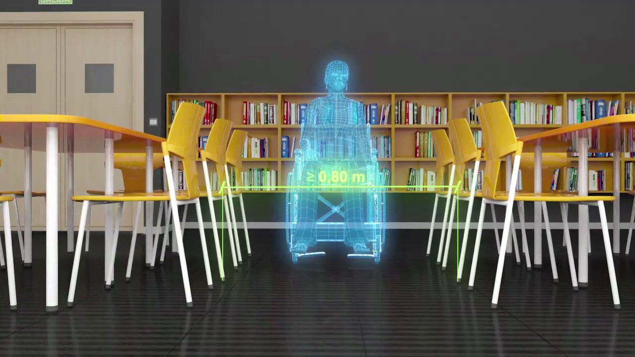 EDIFICIO ACCESIBLE</br> Publicidad</br> Social & 3D